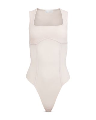 Fleur Du Mal Square Neck Bodysuit