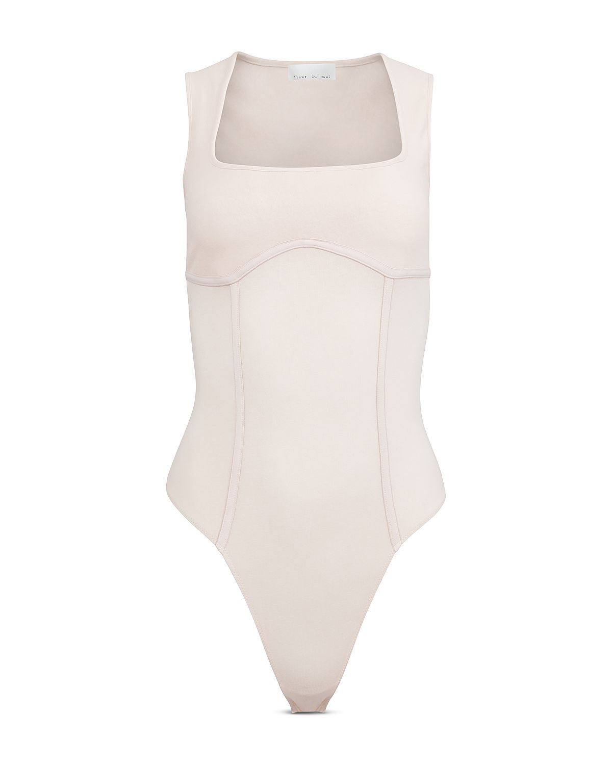 Fleur du Mal Square Neck Bodysuit