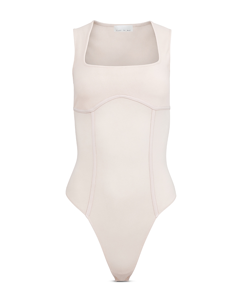 Fleur Du Mal Square Neck Bodysuit