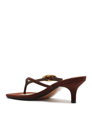 Women's Miriam Nubuck Leather Thong Sandals