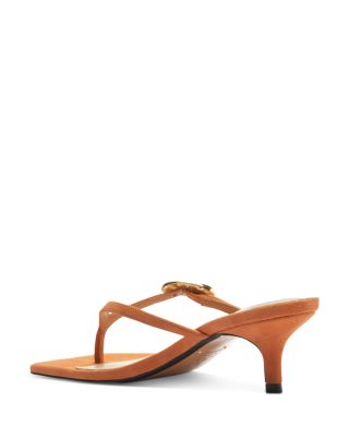 Women's Miriam Nubuck Leather Thong Sandals