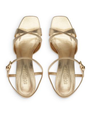 Women's Maxine Metallic Leather Platform Sandals