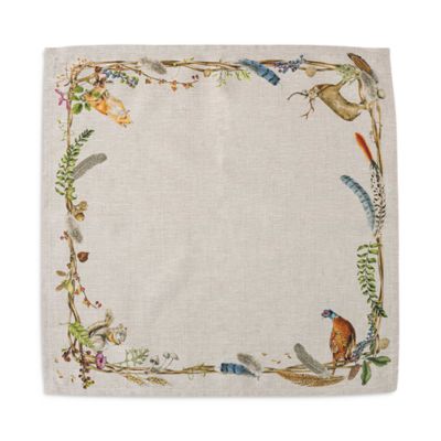 Forest Walk Animal Napkin, Set of 4
