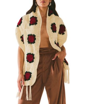  Round Top Rose Scarf