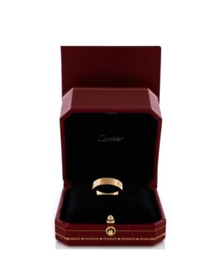  Love Band Ring 18K Gold
