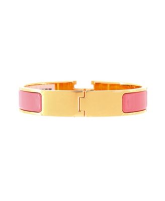 Narrow Clic H Bracelet Enamel