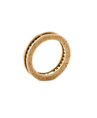  B.Zero1 One Band Ring 18K Gold and Diamonds