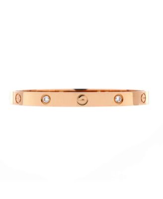  Love 4 Diamond Bracelet 18K Rose Gold with Diamonds