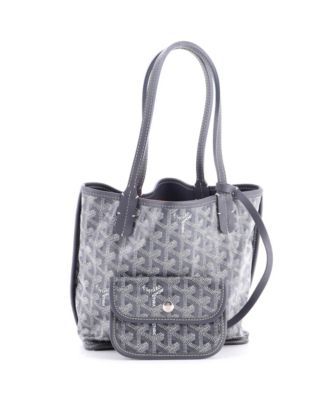  Mini Anjou Reversible Tote Coated Canvas