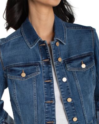 Bracelet Length High Cuff Trucker Jacket in West Ways