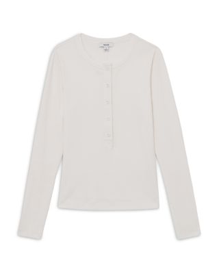 Rina Button Front Top