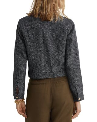 Bree Textured Trucker Jacket