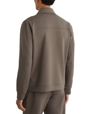 Interlock Zip Through Sweatshirt