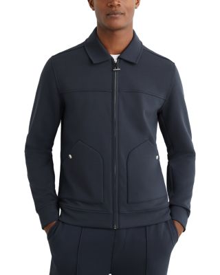 Interlock Zip Through Sweatshirt