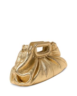 Milpli Mini Metallic Leather Clutch