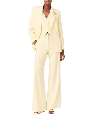 Vilellow Double Breasted Suit Jacket