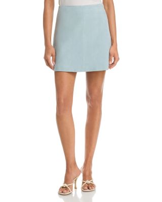 Nola Suede Mini Skirt 