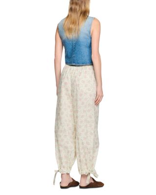 Davi Floral Wide Leg Pants