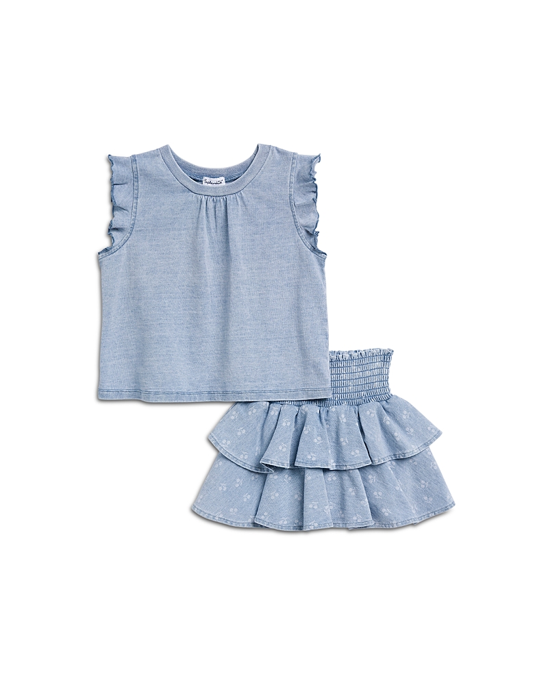 Splendid Girls' Beach Wash Top & Skirt Set - Little Kid