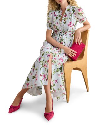 Petite Clarissa Belted Dress