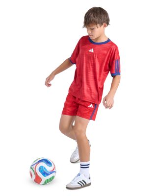 Boys' Short Sleeved Printed World Soccer Top - Big Kid