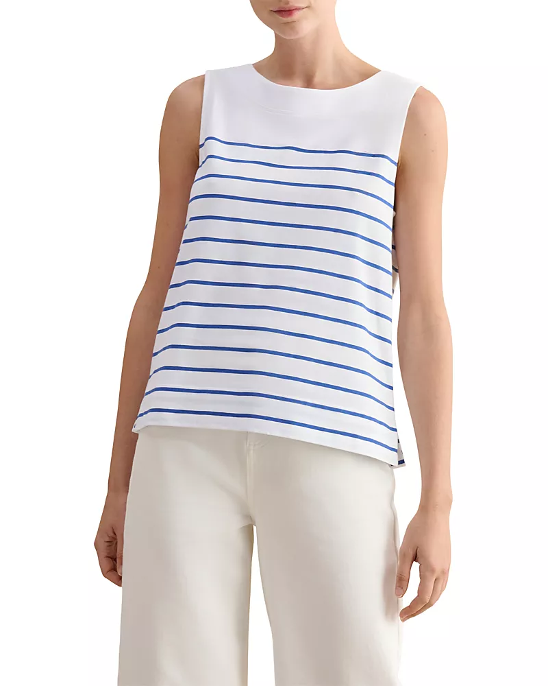 Hobbs London Fern Buttoned Back Top
