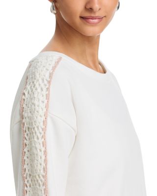 French Terry Off Shoulder Sweatshirt & French Terry Pants