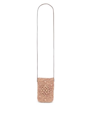Rosie Raffia Phone Crossbody