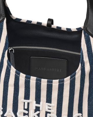 The Sack Belted Stripe Canvas Bag