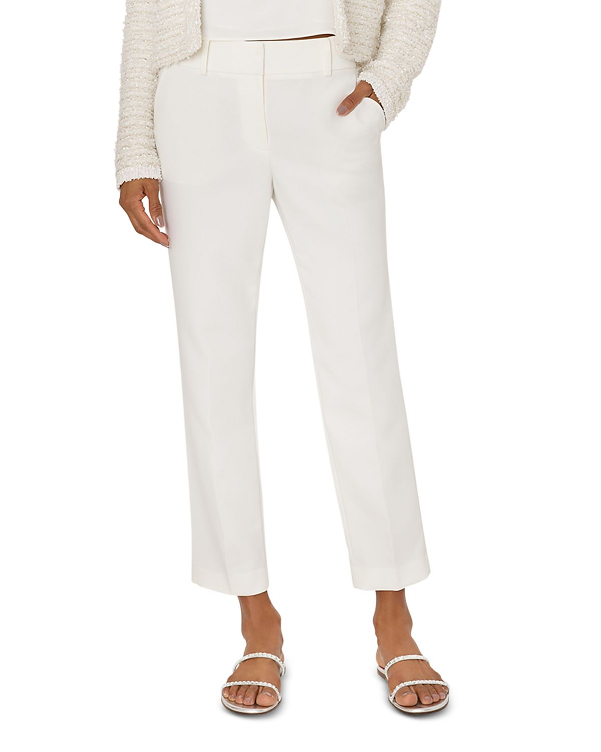 Milly Nicola Cady Cropped Pants