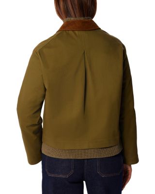 Corduroy Collar Jacket