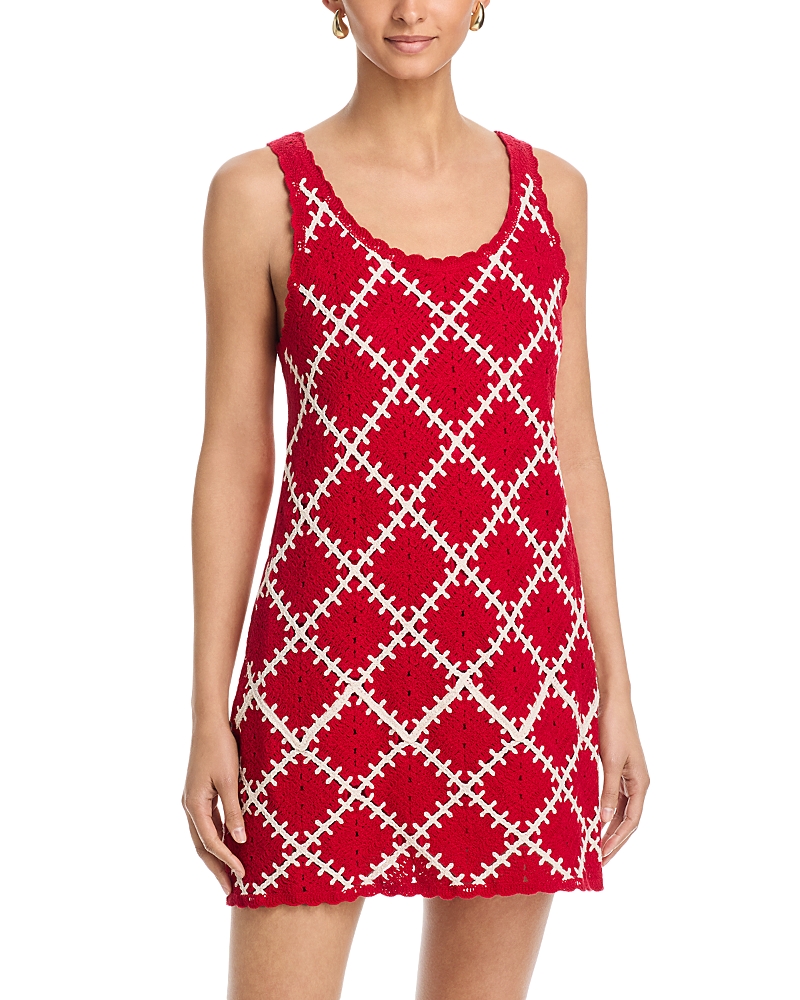 Frame The Crochet Diamond Dress