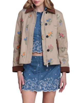 Embroidered Utility Jacket