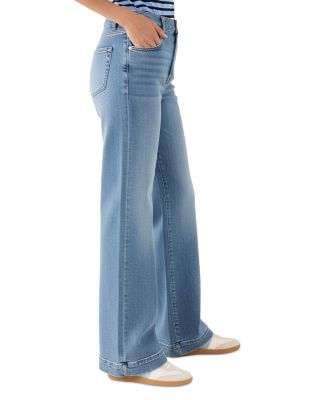 Vantage Wide Leg Jeans in Coastline