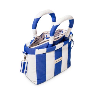 Cloud Striped Cooler Tote