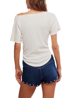 Lucy Off-the-Shoulder Tee