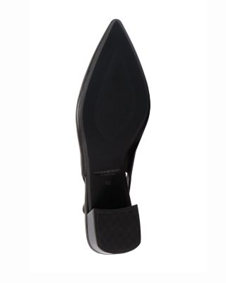 Women's Marta Leather Slingback Pumps