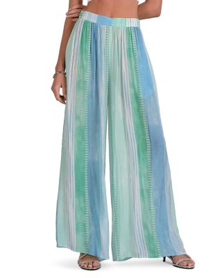 Wide Leg Swim Cover-Up Pants