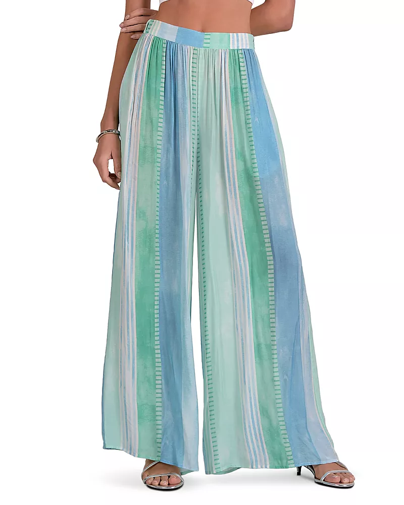 Elan Wide Leg Swim Cover-Up Pants