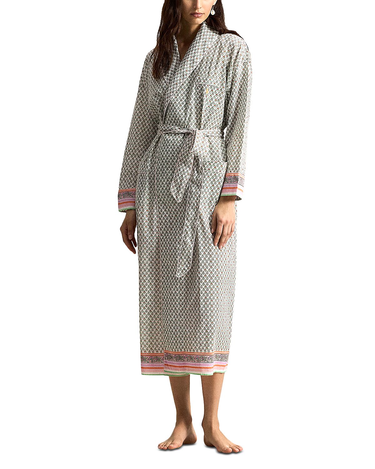 Polo Ralph Lauren Block Print Robe