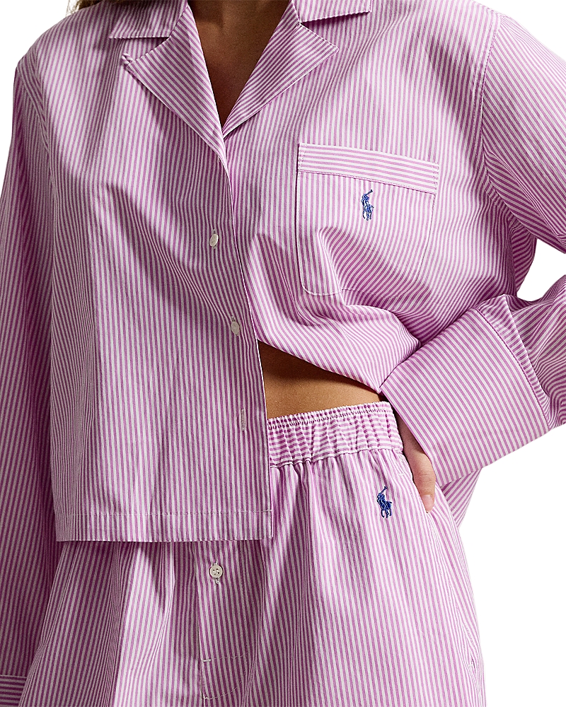 Polo Ralph Lauren Cropped Shirt & Boxer Sleep Set