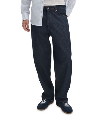 Baggy Fit Authentic Rigid Jeans in Resin Rinse