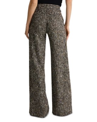 Tweed Wide Leg Pants