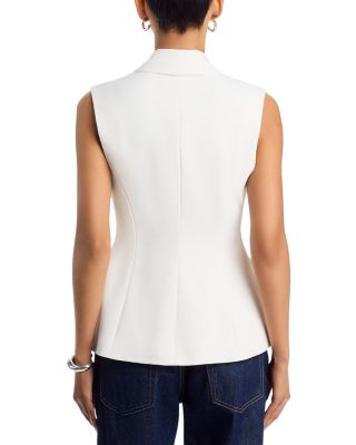 Rialto Crepe Sleeveless Blazer
