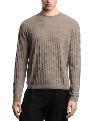 Geometric Diamond Wool Pullover Sweater