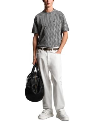 Icon Two Tone Chevron Motif T-Shirt