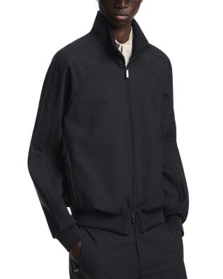 Iconic Wool Blend Bomber Jacket