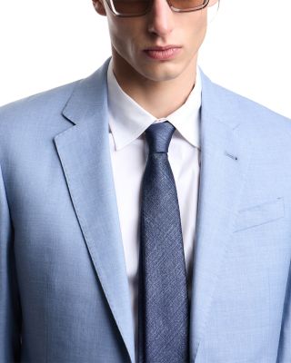 G Line Regular Fit Wool Silk Suit