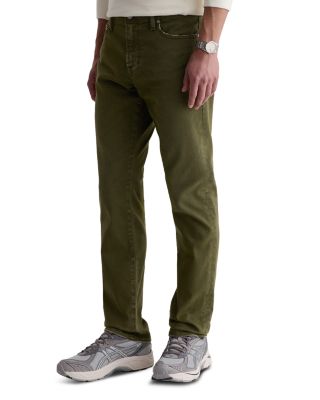 Everett Slim Straight Jeans in 7 Years Sulfur Coastal Moss