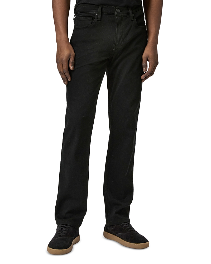 Paige Normandie Straight 32 Jeans in Black Shadow